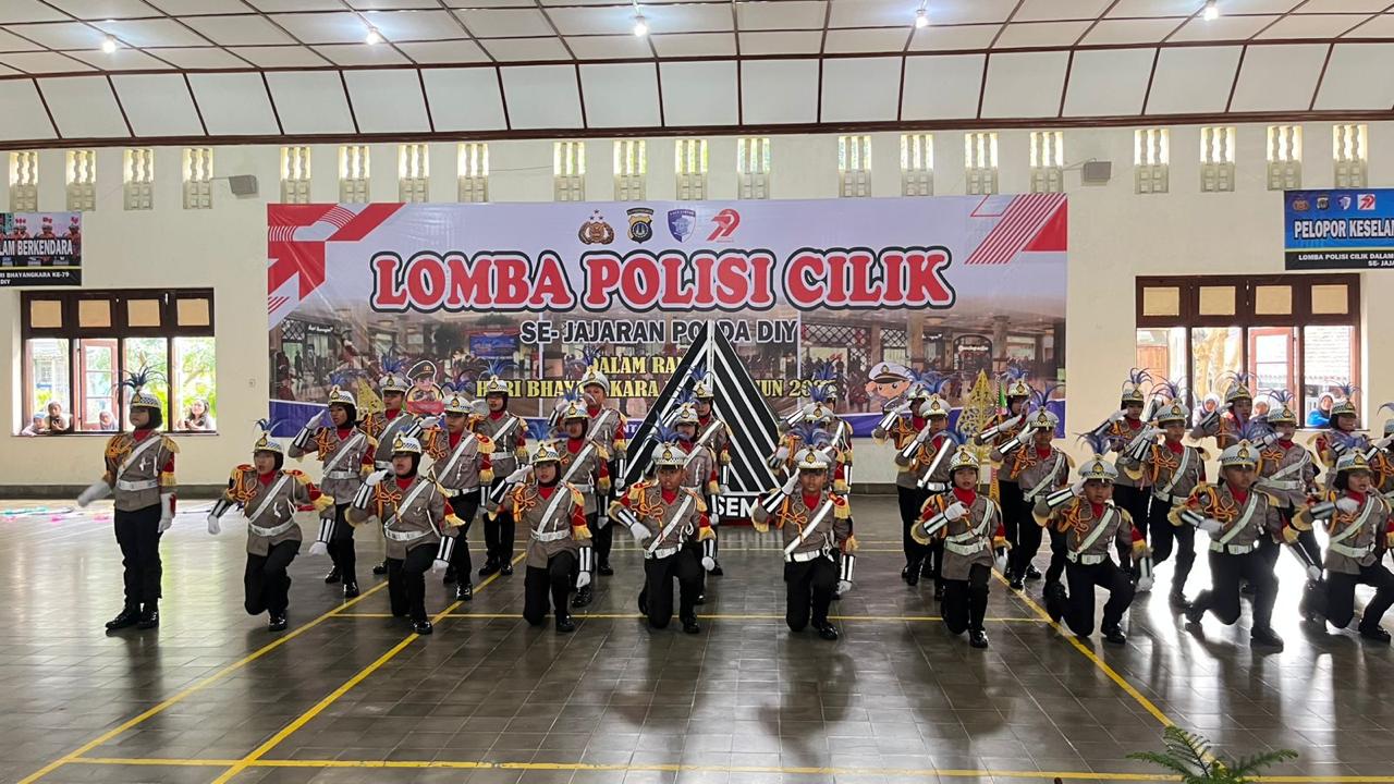Cantumkan Unsur Budaya Lokal, Polda DIY Gelar Lomba Polisi Cilik se-DIY