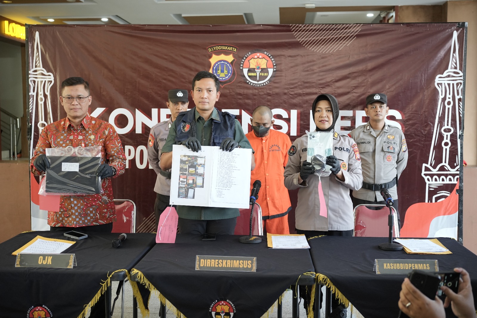 Polda DIY Ungkap Tiga Kasus Pidana Siber: Modus Cinta, Pemerasan, dan Penipuan Pinjol